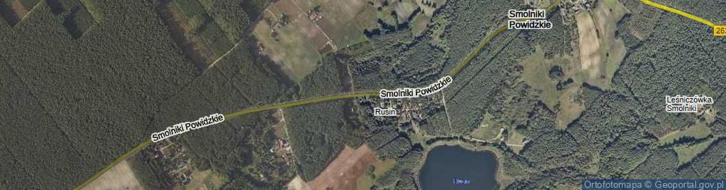 Zdjęcie satelitarne Smolniki Powidzkie ul.